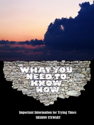 cover image of What You Need to Know Now